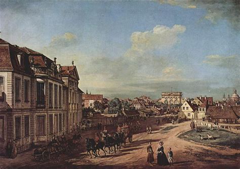 View of the Square of Zelazna Brama, Warsaw, 1779 - Bernardo Bellotto ...