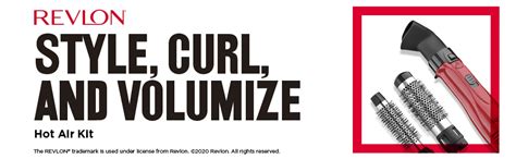 Amazon Revlon W Perfect Style Hot Air Kit Style Curl And Volumize Piece Set