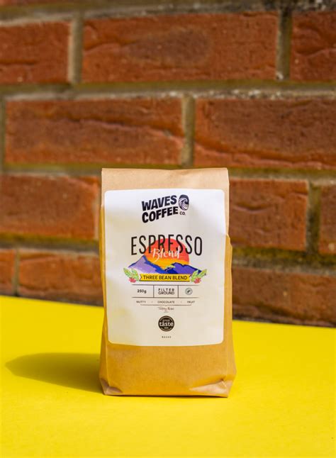 Espresso Blend 250g Filter Ground Waves Coffee Co