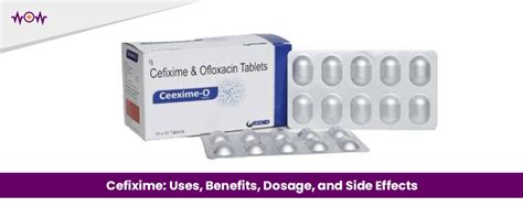 Cefixime: Uses, Benefits, Dosage, and Side Effects - WoW Health Pakistan