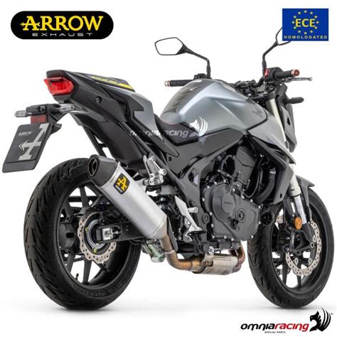 Arrow Veloce Aluminum Exhaust Slip On Approved For Honda Cb