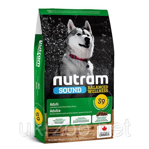 Корм для для собак Нутрам S9_NUTRAM Sound BW Холістик для дор собак; з ...