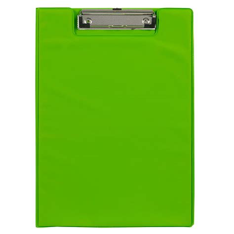 Independent Office Solutions Marbig Summer Colour Pvc Clipfolders A4 Lime
