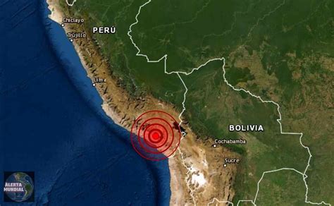 Sismo de magnitud 5 5 en Arequipa del Perú