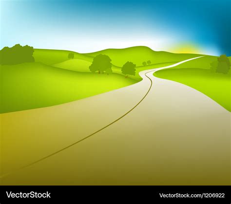 Road Royalty Free Vector Image - VectorStock