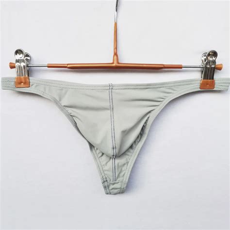 Men S Sexy Transparent Bikini Thong