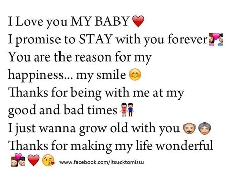I NEVER Leave You Babe Love Quotes For Boyfriend Love You Poems