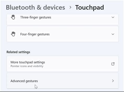 How to Customize Touchpad Gestures on Windows 11