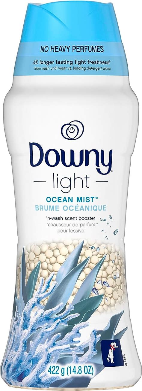 Downy Light Laundry Scent Booster Beads Ocean Mist 14 8 Oz Refresh