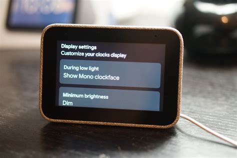 Lenovo Smart Clock Review – Display Settings – TechWeLike