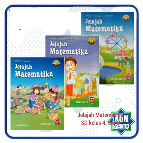 Jual BUKU JELAJAH MATEMATIKA SD MI KELAS 4 5 6 K13 EDISI REVISI