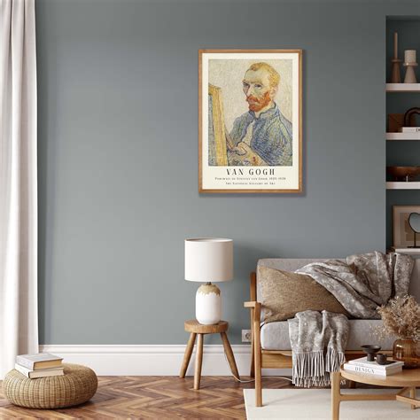 Van Gogh Print | Portrait of Vincent van Gogh, Van Gogh Poster sold by