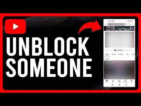Can You Unblock Someone On YouTube