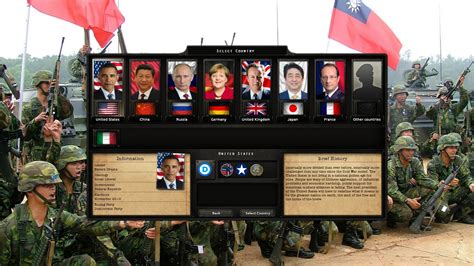 Country Selection Screen Image Millennium Dawn Expanded Mod For