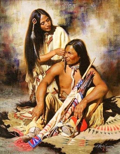 Husband And Wife Beautiful Indian Art And Photos Native American