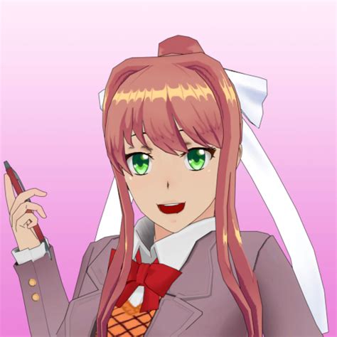 Monika Yoshimitsu Yandere Simulator Fanon Wikia Fandom