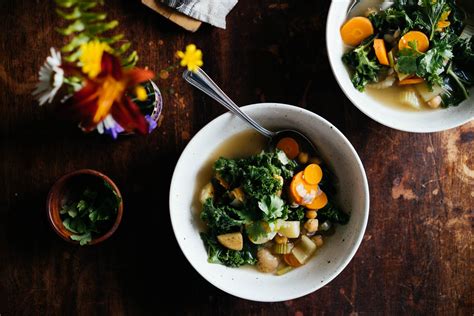 Clear Kale Chickpea Soup Good Eatings