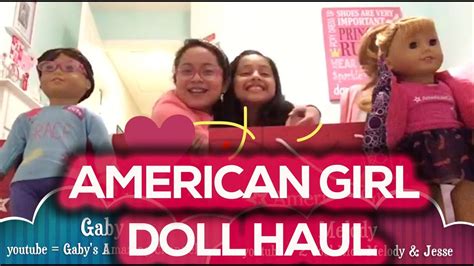 American Girl Doll Haul Youtube