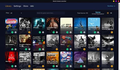 Nueva versión de Heroic Games Launcher, el cliente de Epic Games Store ...