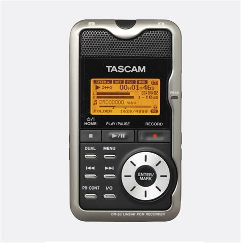 Tascam Dr 2d Portable Recorder For Sd Sdhc Card 2x Inbuilt
