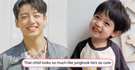 ARMYs Are Falling In Love With BTS Jungkook’s Baby Doppelganger - Koreaboo