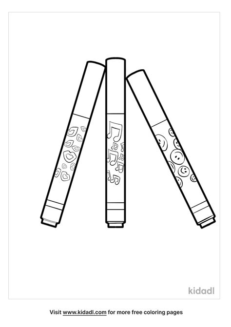 Coloring Pages For Markers