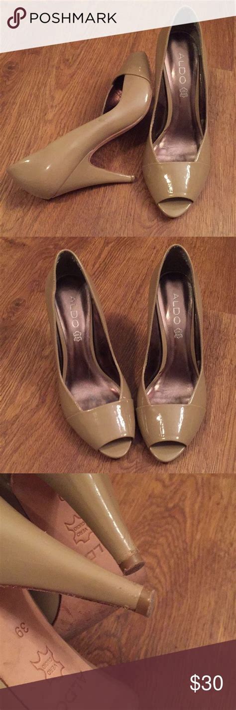 Peep Toe Aldo Nude Heels Nude Heels Peep Toe Heels