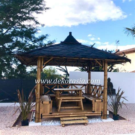 Bamboo Gazebo For Home Garden Bamboo Gazebo Outdoor