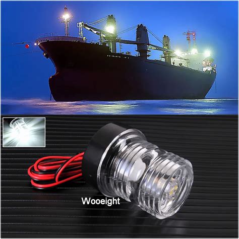 Luz Led Blanca Impermeable Para Ancla De Barco Luz Redonda De