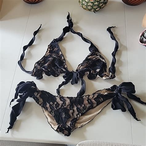 Source Unknown Swim Lace Bikini Set Poshmark