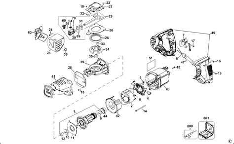 Schemat Piła tnąca DEWALT DW304PK Type5 DW304PK QS części zamienne