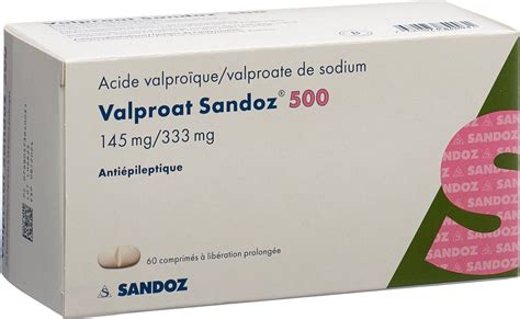 Valproat Sandoz Retard Tabletten 500mg 60 Stück in der Adler Apotheke