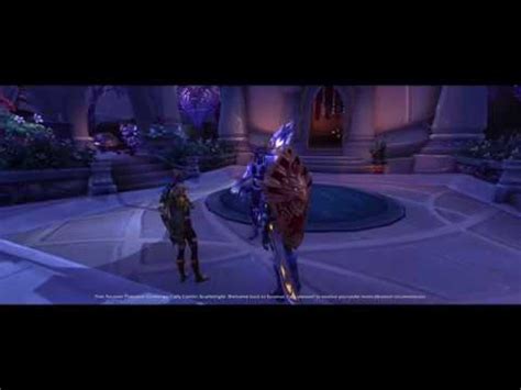 Unlock Nightborne Allied Race World Of Warcraft Youtube