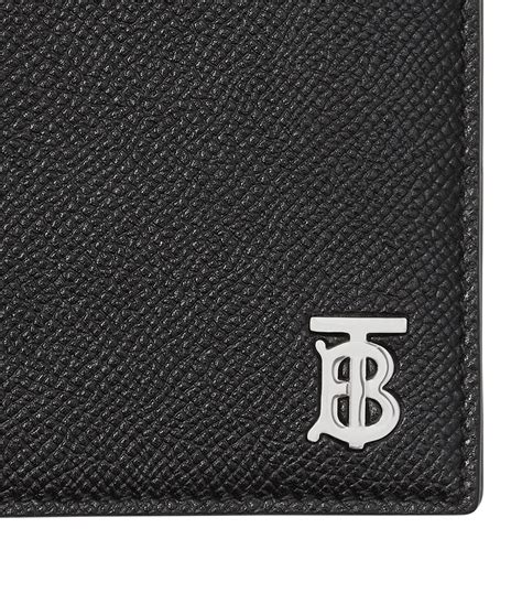 Burberry Leather Monogram Bifold Wallet Harrods Us