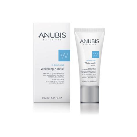 Shining Line Whitening K Mask Anubis Belleza Y Salud Mari Fe