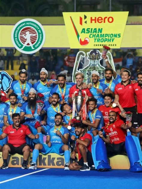 India Create History Win Asian Champions Trophy For A Record 4th Time