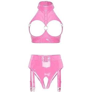 Tiaobug Completi Intimi Donna Sexy Babydoll Lingerie Sexy Hot Per Sesso G String Reggiseno Push