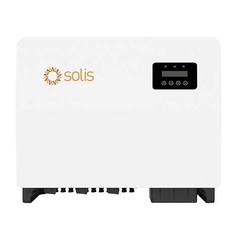 Solis S K Three Phase Mppt Dc Vdh Solar D Pv Totaalleverancier