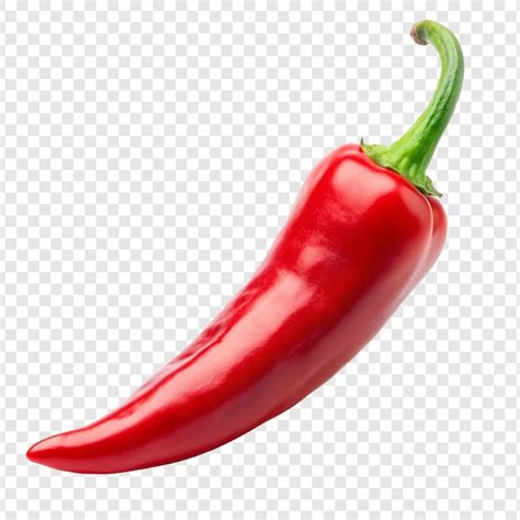 Red Hot Natural Chili Pepper Pod Realistic Image Premium Ai Generated Psd