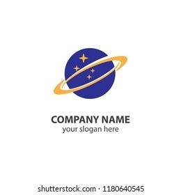 Space Logo Design Template Stock Vector (Royalty Free) 1180640545 ...