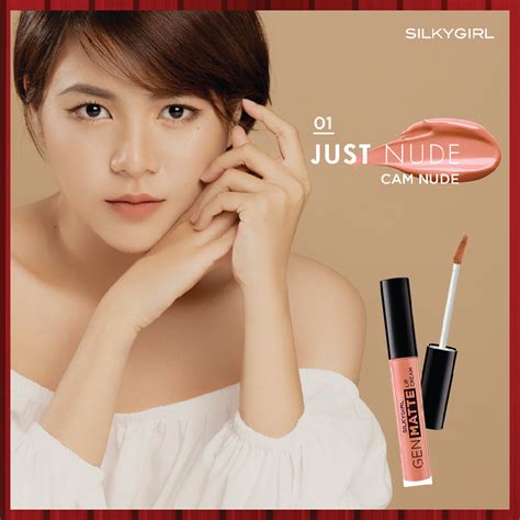 Son Kem Lì SILKYGIRL Nhẹ Môi Màu Cam Hot Sala ml Hasaki vn