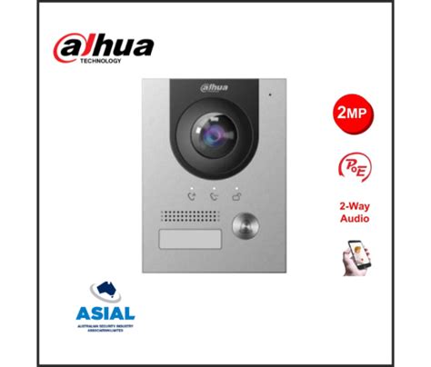 Dahua DHI-VTO2202F-P 2MP Villa Outdoor Station - Spyvision Australia