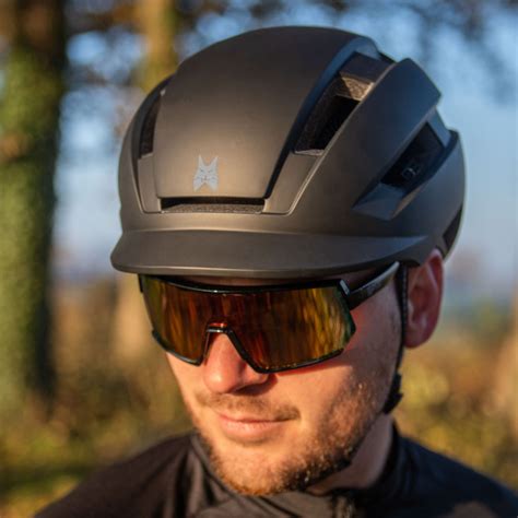 Lynx City Move Bicycle Helmet E Bike With Led Rear Light Matt Black