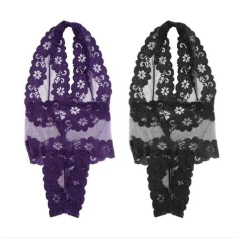 Jual Lingerie Bodysuit Sexy Transparan Renda Babydoll Teddy Lingerie Wanita A Shopee Indonesia