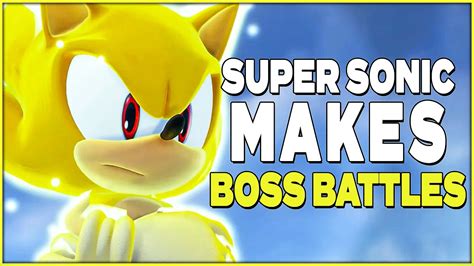 Sonic Frontiers Gets Super Sonic Boss Fights Video Game News Youtube