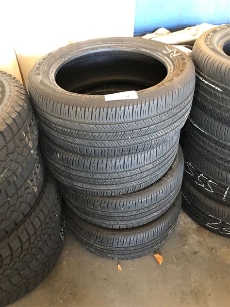 SET OF 4 GOODYEAR 255/50R18 TIRES