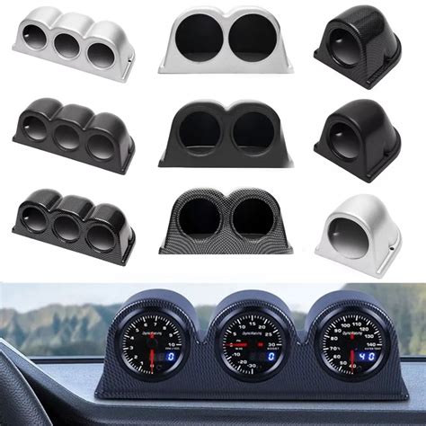 Universal 60mm Car Gauge Pod Single Double Triple Car Meters Holder