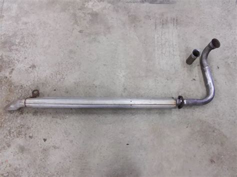 Chevy C2 C3 Corvette Ls Conversion Side Pipes 3 Brushed 53 Off