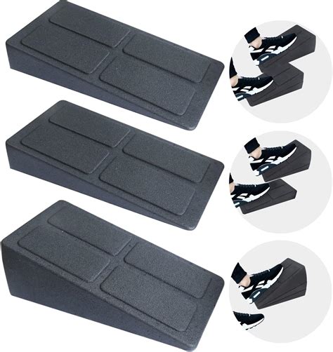 Slant Board For Calf Stretcher 3 Pcs Foam Incline Boards