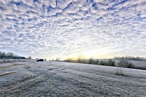 Sunlight Trees Landscape Sky Snow Winter Road Clouds Selective